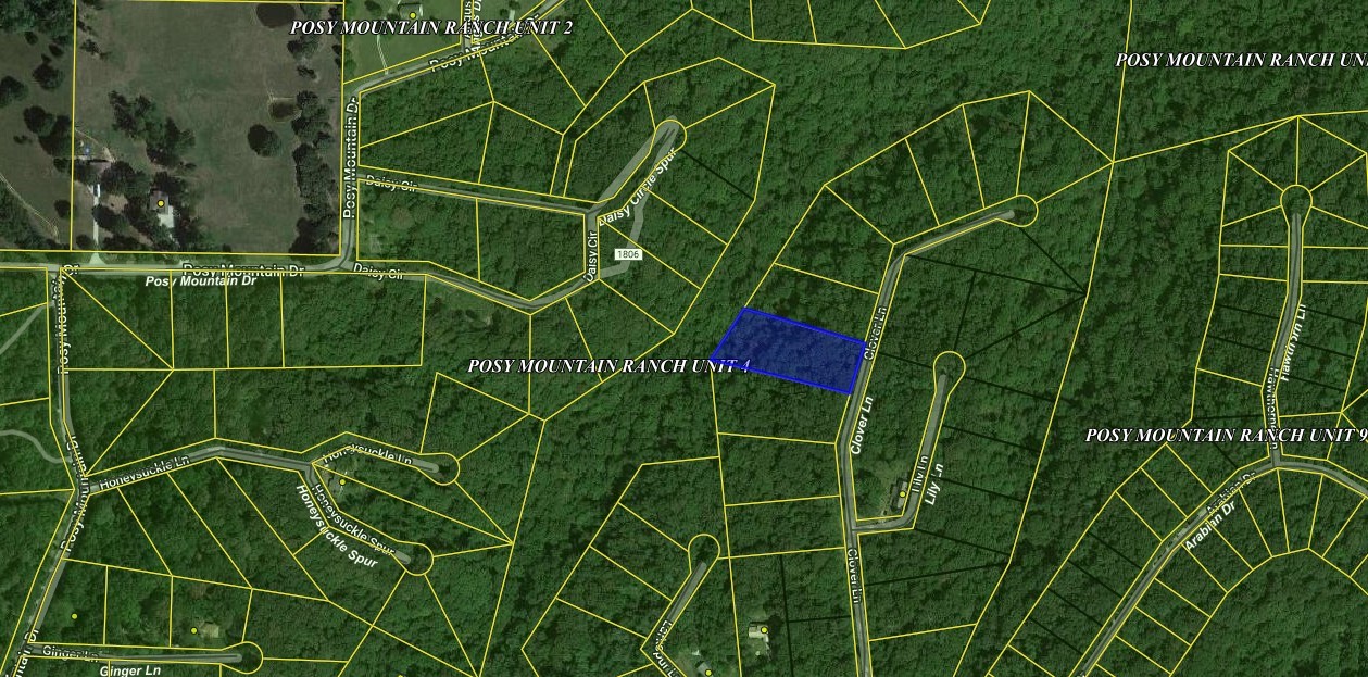 POSY MOUNTAIN RANCH UNIT 4-RURBAN - Land