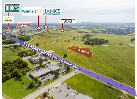2 AC W Pleasant Grove Road Lot 7 Rogers AR 72756