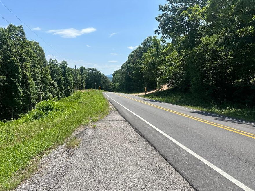 All wooded building lot with large mature hardwood timber.  Great location with highway and gravel road frontage, less than 2 miles into Jasper and easy access to all the great attractions Newton County has to offer.  More land available.