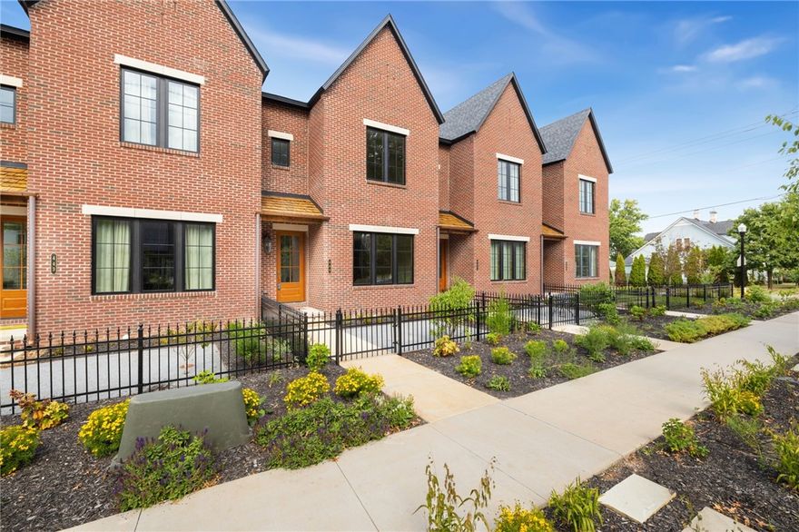 Lucatoni Townhomes! Only One available! Prime location and thoughtful architectural design in Northwest Bentonville, just steps from the Downtown Square, Crystal Bridges, Park Springs Park, and five public schools within blocks. Designed by the esteemed Flintlock Ltd architecture team and landscapes by Ecological Design Group, you’ll love the thoughtful touches inside and out that set these townhomes apart. Don’t miss the solid white oak floors, herringbone brick details, cedar shingle porch awnings, and black aluminum clad wood windows. Featuring a chef’s kitchen with Wolf dual fuel range, custom cabinets, marble counters. 3BRs, 2.5BA with huge 3rd story loft, perfect for media room, office, second living area, or anything your heart desires it to be! Private 2 car garage.