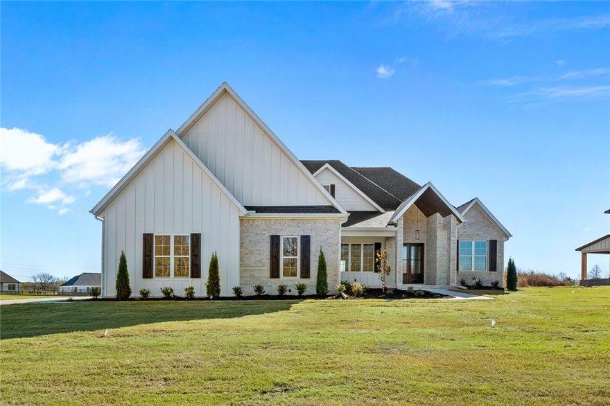 Wow, this one has everything. Open floor plan, 4 bedrooms, 5th bed/bonus room, office, large outdoor patio, oversized 3 car garage, Flat 1 acre lot, Beautiful hardwood floors throughout, large open kitchen with tons of storage, irrigation system, lots of custom trim, and so much more. Vandergriff schools. Come see this gorgeous home today.
Seller offering $10,000 towards closing cost.