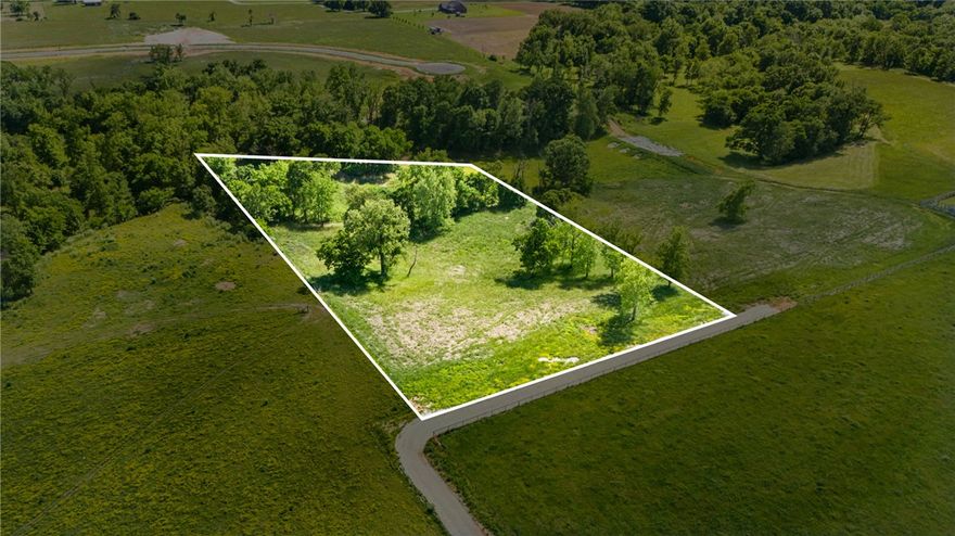 Stunning 4-acre homesite in Allen Meadow Estates offering a beautiful blend of open pasture and mature trees. This scenic lot provides privacy, peaceful surroundings, and plenty of space to build your custom dream home. Enjoy gorgeous countryside views and a serene setting while remaining conveniently close to everything Northwest Arkansas has to offer.