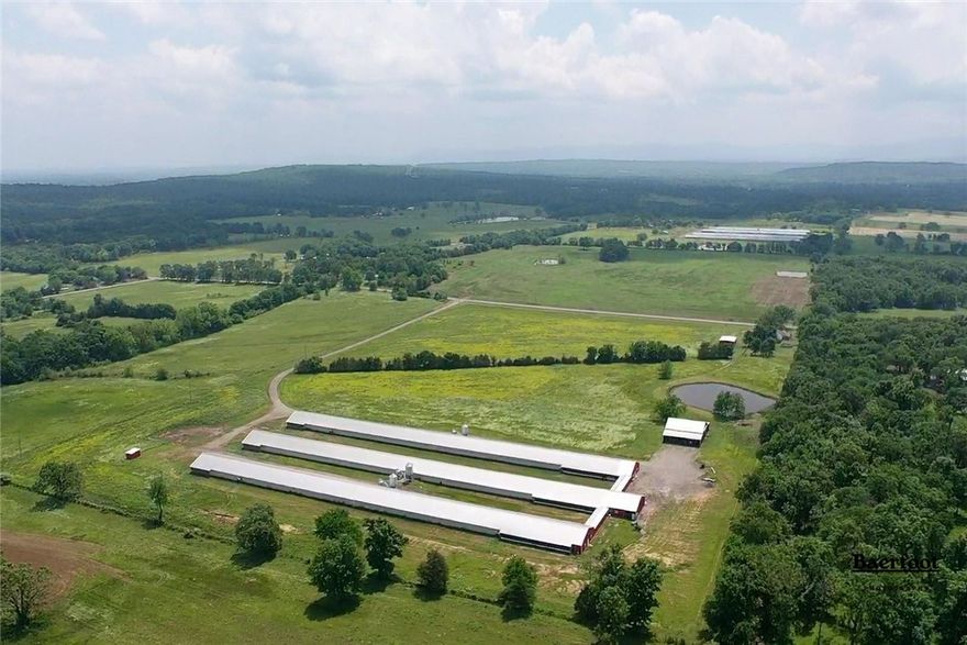 A rare opportunity here! Come take a look. No current integrator contract but Tyson and OK Foods have expressed interest in turning this farm into a producer again. Previously contracted with Tyson and brought to Tyson specs in 2017. The 40x520 barns have been without birds almost 2 years and this explains the pricing. There is a good equipment shed and the barns still contain all the equipment that was in good order before closing operations. Great location in proximity to Greenwood with Georgia Poultry and Reliable Poultry nearby. Please do not enter the farm without contacting the listing agent or scheduling through your own Realtor. Thanks for your interest!