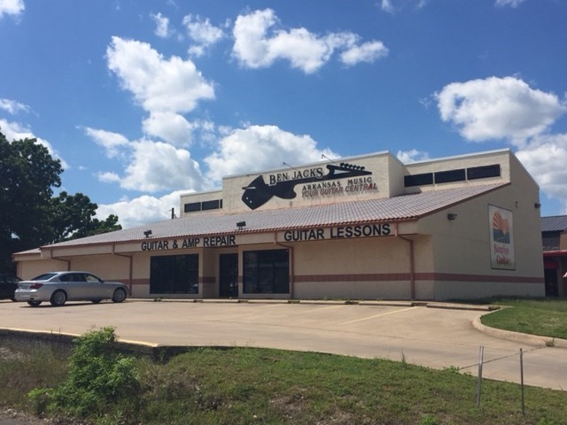 Unique opportunity to own a very successful retail building in a very well established part of Fayetteville. Surrounded by other successful business this 5500 SF building is move in ready or easily adapted to office space if you desire. Formally Ben Jacks, there is a large showroom, two smaller showrooms and several practice rooms. This building also has a kitchenette and two bathrooms. 35 plus parking spaces and room for more!