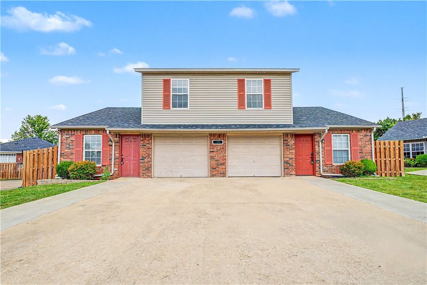 Located in the desirable Carriage Square community, just 3 miles from Downtown Bentonville and 4 miles from the new Walmart Home Office Campus, this duplex offers an exceptional opportunity for both investors and owner-occupants. One side has been fully remodeled with modern updates throughout, while the other side is already occupied, providing immediate rental income from day one. The property also features a newer roof and additional improvements that create strong upside potential for future rent growth. With easy access to world-class mountain biking, Crystal Bridges Museum, top-rated schools, and Bentonville’s thriving dining and entertainment scene, this property combines location, cash flow, and long-term appreciation in one of Northwest Arkansas’ most sought-after markets.