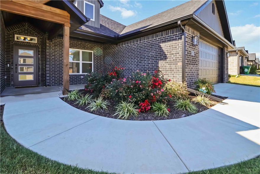 Like-New NORTH Facing Home with Modern Comforts! This stunning single-level home offers approx. 2,100 sq ft of thoughtfully designed living space featuring 4 bedrooms and 2.5 baths and a formal dining room, Built less than a year ago, it feels just like new! Enjoy an open split floor plan, a fenced backyard, covered patio, and a professionally landscaped front yard for effortless curb appeal. The gourmet kitchen boasts custom cabinetry, stainless steel appliances, a gas range, pantry, and stylish finishes throughout. Refrigerator, washer, and dryer are included, making this home truly move-in ready. Don’t miss your chance to own this modern gem combining comfort, convenience, and contemporary design!