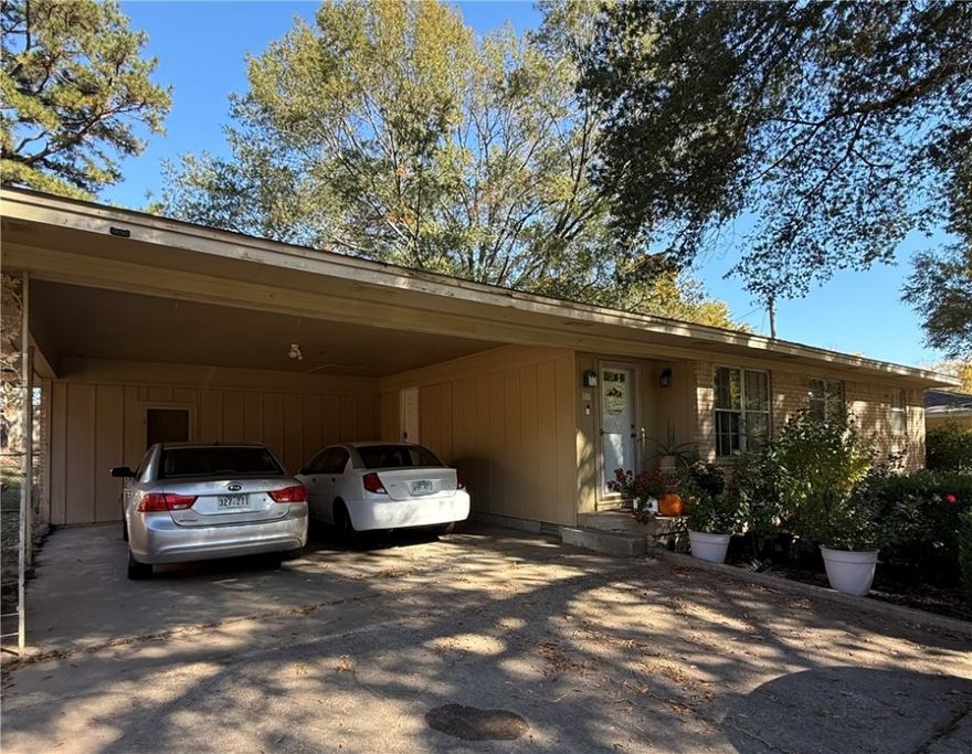 This charming, move-in-ready, three-bedroom home is ready for new owners. It features stunning wood flooring, three spacious bedrooms with updated flooring, and an inviting open floor plan. Recent upgrades include fresh paint, new lighting fixtures and ceiling fans. The expansive fenced backyard boasts a generous covered deck, ideal for entertaining family and friends. Additionally, the home has a new roof as of 2023 and the HVAC system was replaced in 2018. An attached two-car carport and extra storage building add convenience to this wonderful property. Schedule a tour of this one, before it slips away!!