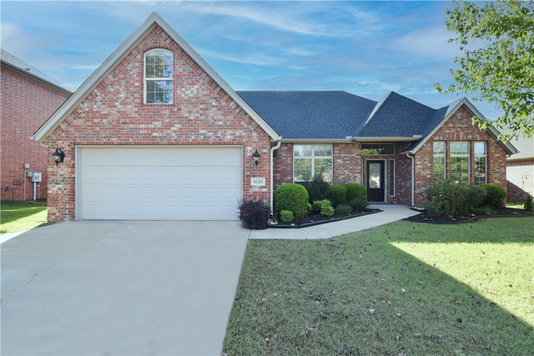 Beautiful east-facing home in highly sought-after Oxford Ridge! This 4-bedroom home features new interior paint, updated light fixtures, and ceiling fans throughout, with the option to convert 2 extra rooms into bedrooms for a total of 6. Inside you’ll find a spacious bonus room, a second master bedroom upstairs, a formal dining room, granite countertops, hardwood floors, a gas range in the kitchen, and abundant natural lighting. Bedrooms are generously sized with excellent closet space, and the home offers tons of storage throughout. The backyard features 2 separate patios, including a private patio off the master bedroom, perfect for morning coffee or quiet evenings. Prime location within walking distance to the Bentonville Community Center, Willowbrook Elementary, and Fulbright Junior High, with close proximity to bike trails. A true gem in one of Bentonville’s most desirable neighborhoods! 1% of loan amount credit to buyer with preferred lender.