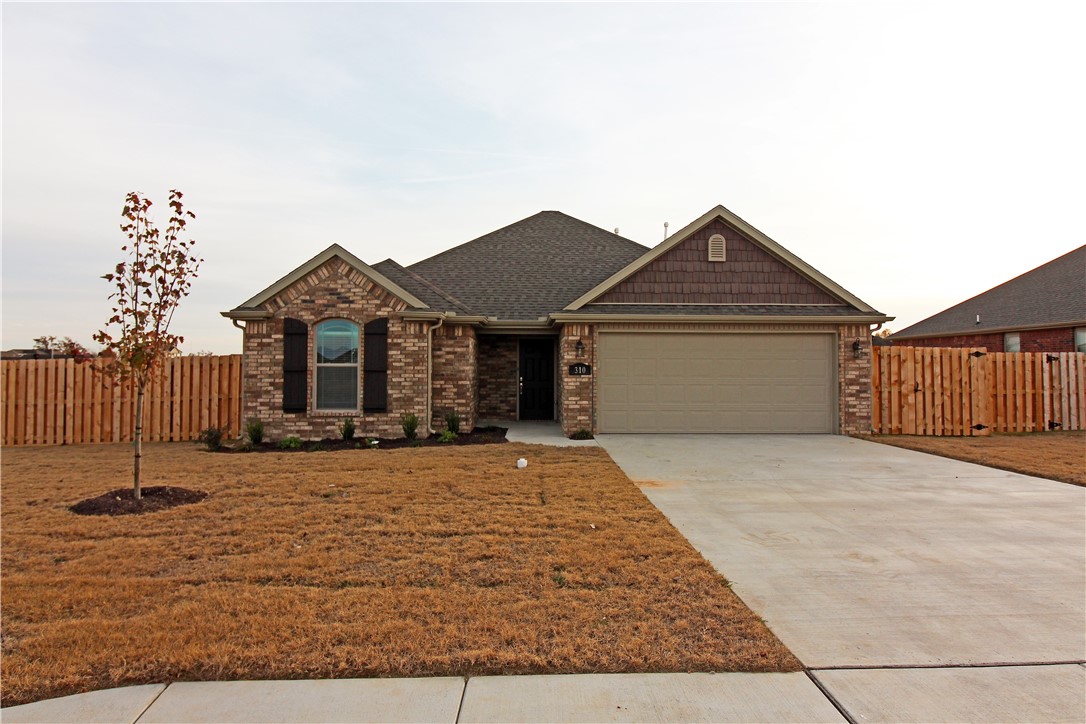 This charming home is 3-bedroom 2-bath with 2 car garage and quaint covered deck overlooking privacy fenced back yard. Large dining area situated off of the galley style kitchen. Granite countertops through-out, ss appliance package. Occupied. No showings until Monday 7/21. All adult occupants must complete application. $50/person to apply.