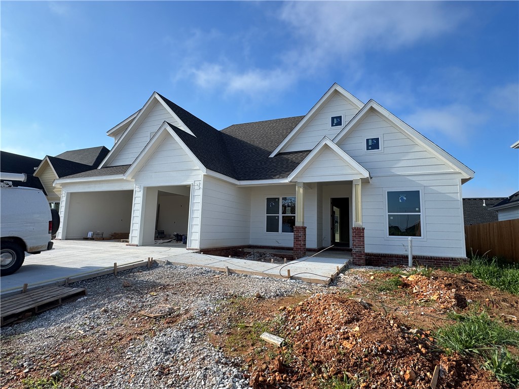 Stunning home in the desired Crescent View Subdivision Phase 2! Great flooplan with primary suite downstairs along with bedroom 2, full bathroom, office, and laundry room. Upstairs has bedrooms 3-4, full bathroom, and bonus room or 5th bedroom. Kitchen is a cooks dream with large island, gas cooktop, built-in microwave and oven. Open concept makes a great place for entertaining. Enjoy grilling and watching the kids play while under the large covered patio. Location can't be beat! Subdivision is across from Janie Darr Elementary. Also sits just down the street from the all new Mount Hebron Park! Kids can even go play in the Crescent View playground!