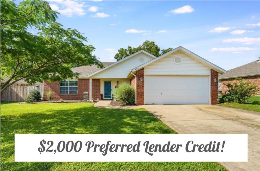 Location, Location, Location!!! 1:30 seconds from the New Walmart Campus, 1 Minute from Walton Blvd. Located a stone's throw from the Bentonville Police Department, a few blocks from fire, across the street from the BPS International Campus, the BHS Campus, and within walking distance to soccer, basketball,  softball & football fields, and the Greenway. New roof, gutters, screens, and facia 2025. New Trane heating unit 2024, Pro-line water tank 2020, Trane HVAC & thermostat 2024, and bathrooms updated in 2021. A perfect family home or rental investment! Brand new LPV flooring.