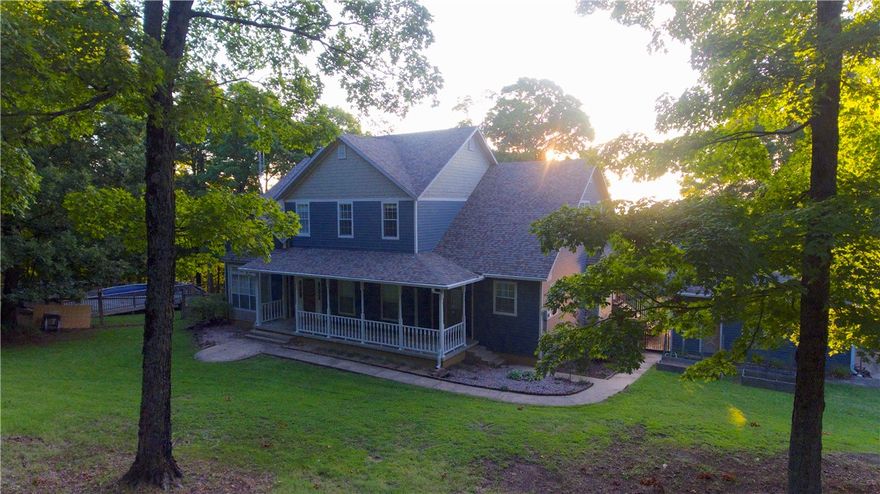 Imagine the perfect blend of country charm and modern convenience—a spacious home set on 30 +/- acres where you can enjoy the privacy and freedom of rural living while still being close to town. As you turn off the paved road and make your way through the timber, you’ll instantly get the feeling that “you’re home”. The 4,350 +/- square-foot house is perfectly situated at the end of an elevated driveway, offering stunning views from every angle. Once inside, you’re greeted by a welcoming living room with soaring cathedral ceilings and a grand stone fireplace, making it the ideal space for cozy evenings with family and friends. The main floor is thoughtfully designed with a master bedroom that includes a large en-suite bath. You'll also find a convenient office, a mudroom, and a beautifully appointed eat-in chef’s kitchen, perfect for preparing meals and entertaining. A 100x60 shop with turf flooring, another 60x40 shop with padded rubber flooring, and a 4 stall horse barn highlight the property as well! Take a look!