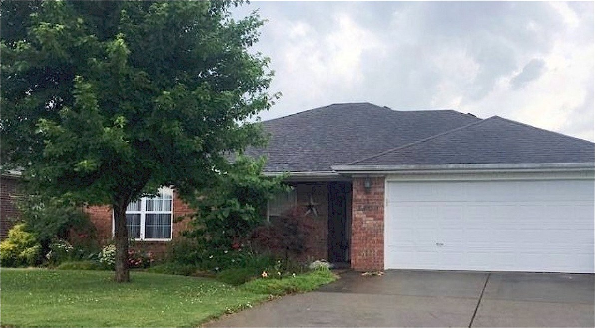 Well-kept all brick home on level lot. Three bedrooms, 2 full baths, living room with fireplace, great kitchen. Extensively landscaped, fenced back yard, 2-car garage, attic storage.