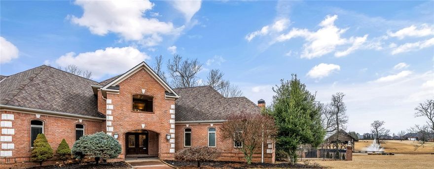 Take advantage of this remarkable home located in the highly sought after Talamore neighborhood. Boasting over 3 acres with your own outdoor oasis, the property offers a stunning pool, cozy outdoor setting with amazing sunsets, and a sprawling backyard. The property is a dream home for a growing family with plenty for room everyone to have their own space. Entertainment awaits with not one, but two bonus rooms and a dedicated office space, ideal for work or leisure. Enjoy movie nights in your private media room, and savor culinary adventures in the gourmet kitchen. Only 3.5 miles from the downtown Bentonville square - enjoy the conveniences of all Bentonville has to offer with the serenity of peaceful living. New Roof in 2023 and Upstair HVAC was new in 2024.  The home also boast a 5 car garage perfect for storing all of you cars, bikes and play equipment.