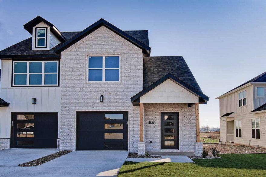 Welcome to Glen Arbor! This stunning new construction home boasts 2 bedrooms and 2.5 baths and features beautiful finishes throughout. The modern kitchen is equipped with a gas range and wood hood, complemented by elegant 3 cm granite countertops. Enjoy the comfort of LVP flooring with no carpet for easy maintenance. Situated down the street from the 28th St Park! You'll have access to pickleball courts, sports fields, and scenic trails right at your doorstep. Neighborhood amenities include 2 expansive lawns, 3 dog parks, and a regulation-size bocce ball and pickleball court. Lawn maintenance is included by HOA. Rentals are allowed. Take advantage of $3,500 in closing costs covered when using the builder’s preferred lender. Schedule your showing today!