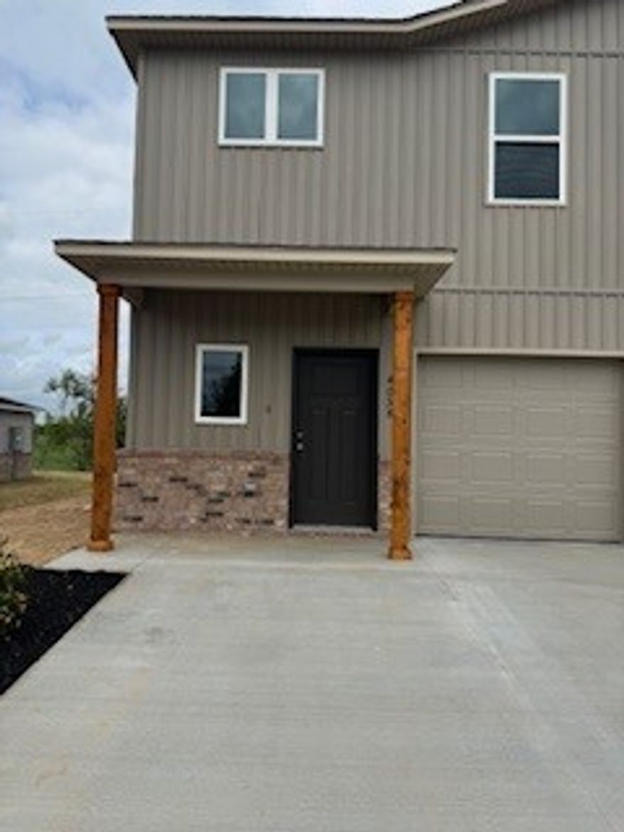 Introducing The Stockwell, a beautifully designed two-story duplex located in a newly developed community. This modern home offers three spacious bedrooms and two and a half bathrooms, providing the perfect blend of comfort and style. The bedrooms are situated upstairs, offering a peaceful and private retreat, with the master suite featuring generous closet space. The other two bedrooms are equally spacious, ideal for family or guest use. The main floor is home to an open-concept living area, perfect for both relaxing and entertaining. A convenient half bath is located downstairs for added convenience. The well-equipped kitchen boasts sleek countertops, modern appliances, and ample storage. With a one-car garage for secure parking and extra storage, The Stockwell is both practical and stylish. Located in a vibrant, growing community with easy access to local amenities, parks, and schools, this home is the perfect choice for those seeking a comfortable, low-maintenance lifestyle.