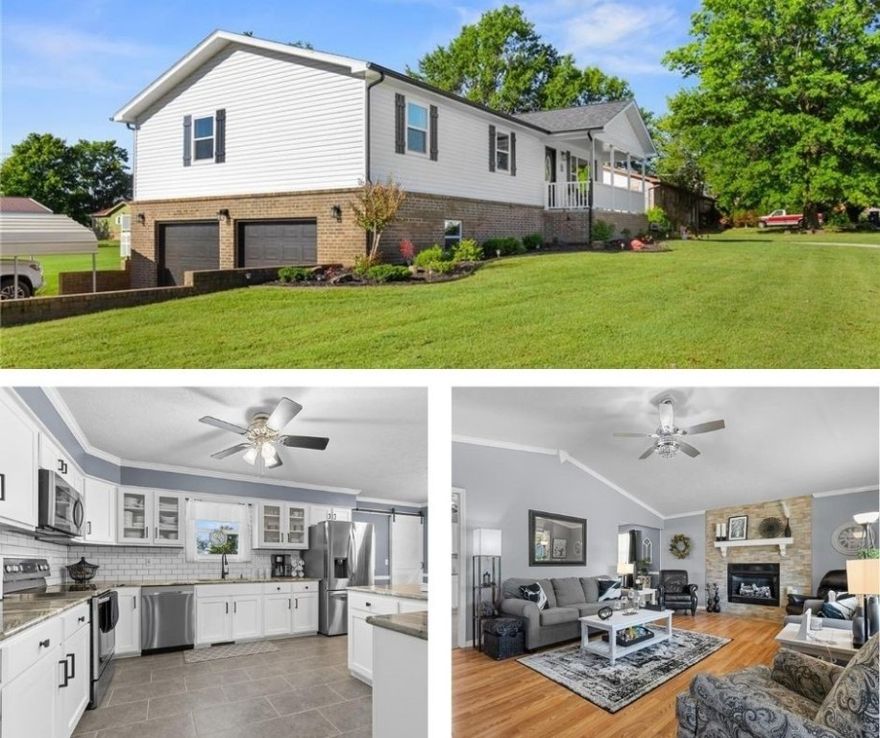 Show Stopper!!! Beautiful 4 BR home with an office and 2.5 BA sits on an oversized lot and is loaded with so many upgrades! Step outside to enjoy the heated, above-ground pool surrounded by composite decking—perfect for  entertaining all year long. Inside, you’ll love the beautifully updated kitchen (2024), cozy gas log fireplace, and spacious second living area in the finished basement. With nearly 3,000 m/l sq. ft. of finished living space, this home offers not one, but two primary suites, along with plenty of storage throughout. The oversized, detached 2-stall garage includes a workshop area, plus there’s an additional paved driveway for extra parking. A brand new roof (2025) adds peace of mind, making this property truly move-in ready. This home has it all—the space, updates, and amenities you’ve been searching for!