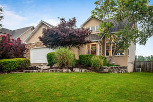 This beautiful home and landscaped yard immediately catch your attention as you pull into this lovely neighborhood. High ceilings welcome you as you walk through the front door into the open living/family area. Master bedroom suite on the main floor has a large walk-in closet. Two bedrooms, a full bath and a study/den are all located upstairs. New backsplash in the kitchen added May 2019. A fenced backyard for kids or pets is just off the spacious back deck. This home is a must see!