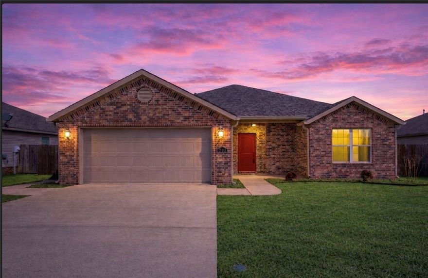 Charming 3-bedroom, 2-bath home with thoughtful updates and energy-efficient features. Enjoy peace of mind with a brand-new roof installed in February 2026 and a newer 2-stage 17 SEER HVAC system for year-round comfort. The interior features new carpet and a bright kitchen with granite countertops and under-cabinet lighting, adding both style and functionality. Refreshed landscaping enhances the curb appeal, creating a welcoming first impression and backyard relaxation. Conveniently located just 4 miles from the Walmart Neighborhood Market, providing quick access to everyday shopping and essentials. This well-maintained home offers a great blend of comfort, efficiency, and convenience and is ready for its next owner to move right in. Walk to the public park right down the street.