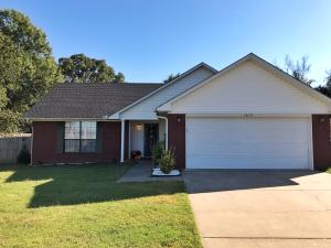 This 3 BR/2 full bath home is just what you've been looking for! Great house in a family oriented neighborhood. Convenient to schools, shopping, and parks. The living area is beautiful and inviting with a recessed ceiling. This split floor plan is functional and convenient. The adjoining area between the living area and kitchen is the perfect spot for a breakfast nook or dining area. Enjoy the extra perks of a fenced in backyard with a patio and a garage that's already equipped to store all of your tools. Come see this house soon! It won't last long!One Year Home Warranty Included!