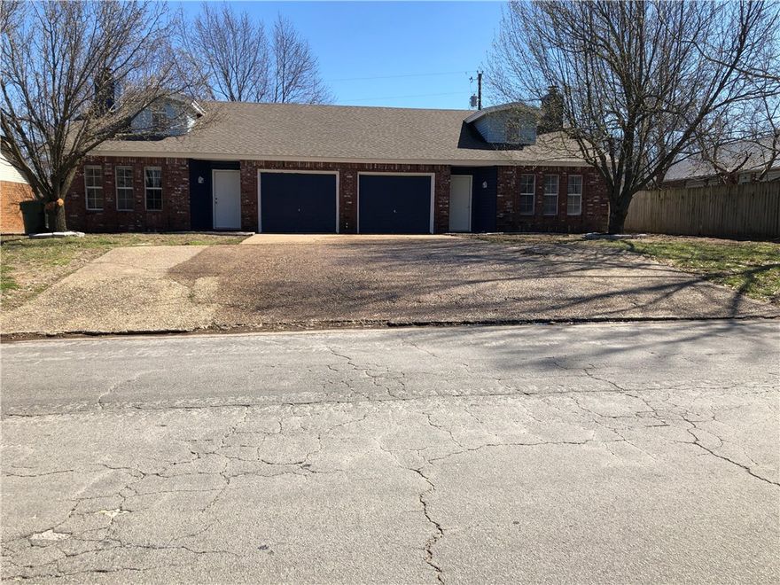 Welcome to 1127 S 26th Street, a well-maintained 3-bedroom, 2-bathroom home located in the heart of Rogers, AR. Offering approximately 1,500 square feet of living space, this home features a bright, open floor plan with plenty of natural light. The kitchen is updated with modern appliances and ample cabinet space, and the in-unit washer and dryer add everyday convenience. The home includes an attached one-car garage that offers secure parking and additional storage. Central heating and air provide year-round comfort, and the property is wheelchair accessible for added ease.

Lawn care and pest control services are included in the rent, making for truly low-maintenance living. Situated in an established neighborhood just minutes from shopping, dining, parks, and freeway, this home offers both comfort and convenience in a highly desirable location.