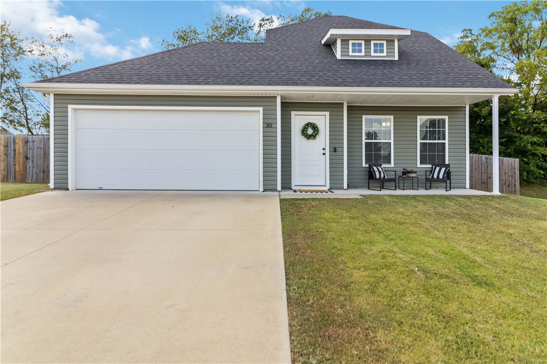 Welcome to this beautifully maintained 3-bedroom 2-bath home! Built in 2020 offers 1,245 sq ft of modern living space. The main floor features the spacious primary bedroom, a bright and open kitchen, a cozy living area, and convenient laundry room. Upstairs, you'll find two additional bedrooms and a full bathroom. Perfect for families or those looking to downsize, this home blends comfort and functionality in a quiet neighborhood. Don’t miss out—schedule your tour today!