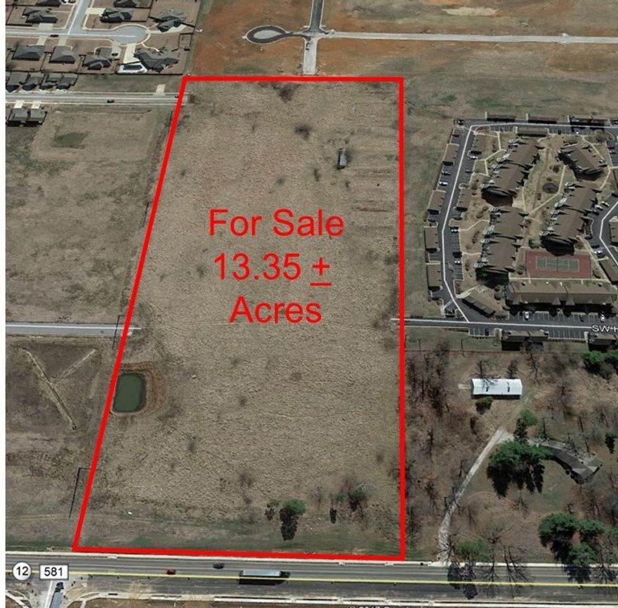 Great flat tract of land available to be rezoned for higher density residential, office and retail. Excellent frontage on major corridor in Northwest Arkansas. Located in close proximity to new Walmart Neighborhood Market, Walmart Distribution Center and City of Bentonville Community Center. Current zoning is PUD - Low Density Residential. SW Regional Airport recently widened to 4 lanes. Located on major East-West corridor.