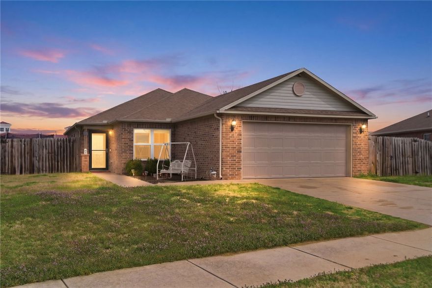 Welcome to a haven of Comfort, Community, and Convenience! If your season of life right now involves little ones and a desire for a friendly neighborhood, then this is your dream spot! This delightful home boasts an open concept, split floor plan, with a layout that practically dances with flow. Nestled in a charming community where waving neighbors is still a thing, this neighborhood offers 2 community pools, a clubhouse with a fully stocked kitchen, trails, parks, and courts. Even better, it’s right next to Willis Shaw Elementary—so the school run is as simple as a short walk with the kids. Located conveniently in Springdale near the new 612 bypass, it's a breeze to reach Bentonville, Springdale, or Fayetteville. And for nature lovers, it's a stroll away from the picturesque 120-acre Shaw Park, complete with a fish-filled pond, trails, pavilions, playgrounds, and lush natural beauty. Swing by and see if this one feels like home.