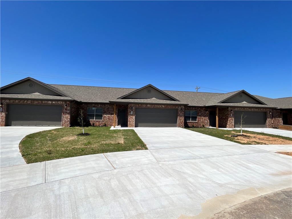 New Construction!!! Come see this spacious 3 bed, 2 bath four-plex in Central Pea Ridge. Just minutes from Bentonville and Rogers and across the street from Pea Ridge schools. This open floor plan features luxurious vinyl flooring throughout the home. Enjoy granite counters and stainless steel appliances including the fridge. Plenty of storage. Master features dual sinks and a large walk in shower and walk in closet. Each unit has a patio area. Washer and Dryer are included along with lawn care and landscaping.