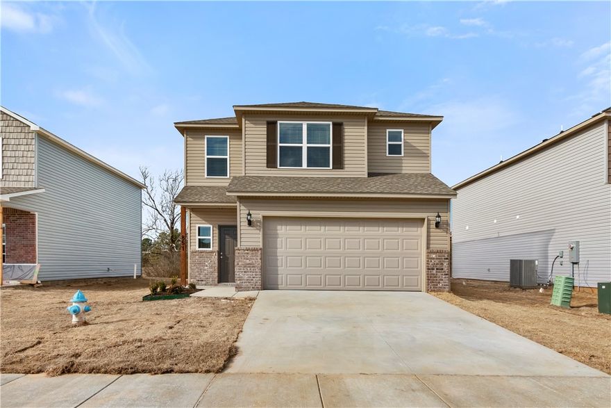 Stylish and functional, this 3-bedroom, 2.5-bath home in Fayetteville offers a smart layout with all bedrooms located upstairs for added privacy. The main level features luxury vinyl plank flooring, an open living space, and a modern kitchen with stainless steel appliances - perfect for everyday living and entertaining. Enjoy the convenience of a half bath on the main floor and a quiet cul-de-sac location just minutes from local amenities. A great fit for families, roommates, or anyone who values space and comfort.
