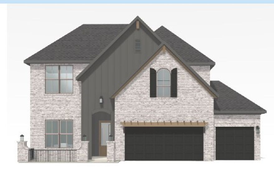 Get open floor plan, 3 bedroom 2.5 bath 3 car garage