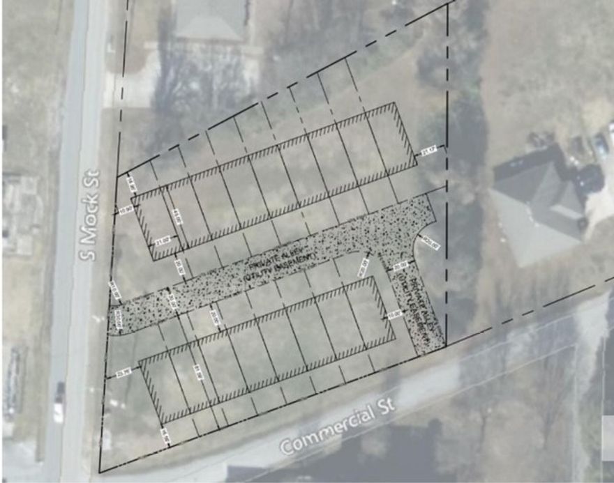 1.24 Acres - Multifamily Development Opportunity featuring (17) unit preliminary concept with potential density upside. Well located site ideal for town homes or small-scale apartment development. Buyer to verify all zoning and development requirements - Agent Owned