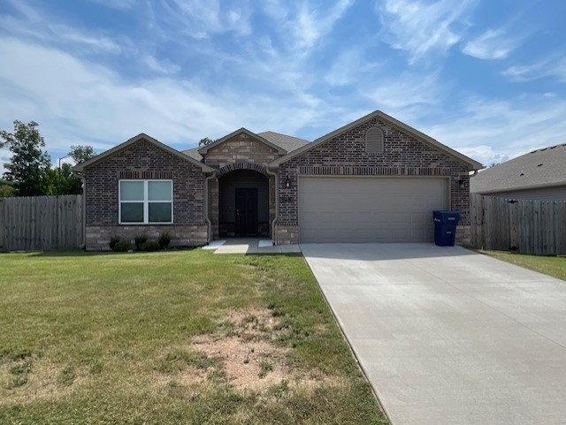 Full of charm and curb appeal, this beautiful 4-bedroom, 2-bath home sits on a desirable corner lot and features a welcoming front porch and a fenced backyard perfect for gatherings or play. Inside, the open floor plan is filled with natural light, highlighting the spacious living area. The kitchen boasts a large island and generous pantry, making meal prep and entertaining a breeze. Conveniently located near schools and the hospital, this home offers both comfort and convenience in one ideal package..**NO PETS**RENTER INSURANCE REQUIRED**