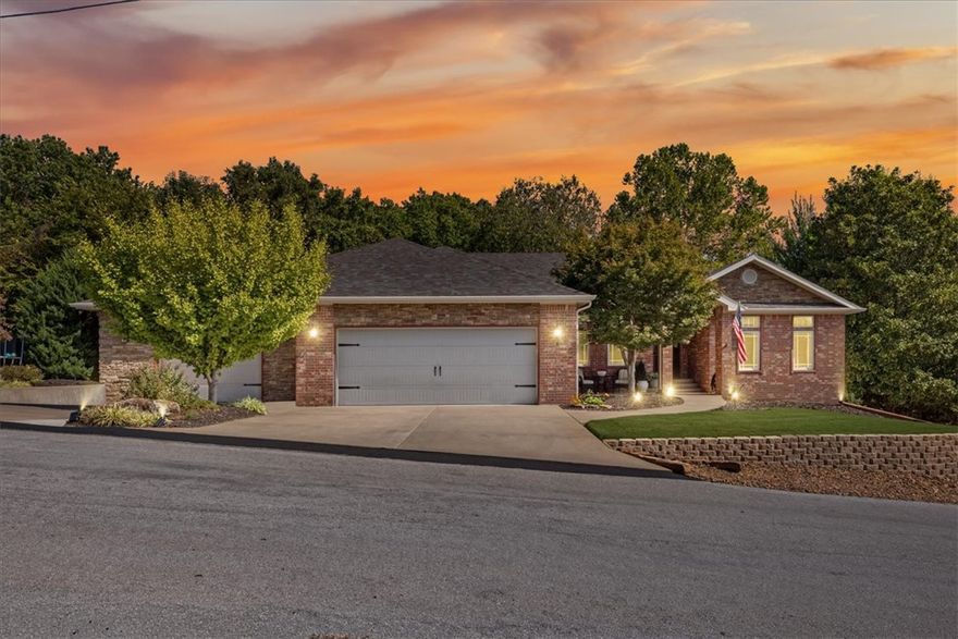 Tucked into one of Bella Vista’s most sought-after pockets, 8 Jarrod offers a rare blend of location, lifestyle, and thoughtful updates. Zoned to the highly desirable Bentonville School District, minutes from the Back 40 trial system and just steps from Metfield Golf Course.  Updated in 2014 with ~800 sq ft added, this home features a 3-car garage, two decks, new windows, and a new roof.  Inside, you’ll find warm pine floors, open living spaces, and timeless character throughout. The lower level provides flexible space for a home gym, wellness room or additional living area. An elevated home, thoughtfully built, in a location that defines the Northwest Arkansas lifestyle