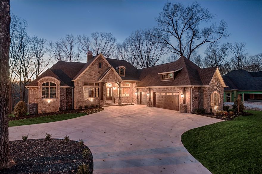 Very few lots left in desirable Versailles. Beautiful home to be built by Callis Construction. Not your average build - upgraded everything. Upgraded appliances including sonic ice machine. Second full kitchen. One HVAC per floor, plus separate system for Master Suite. Tankless water heater. Two indoor fireplaces and two outdoor fireplaces.