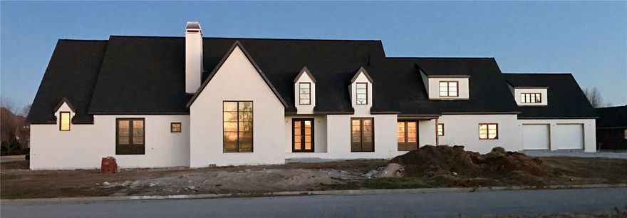 Take advantage of a rare ownership in this stately, Jack Arnold designed home. This custom new construction home is located in prestigious gated Pinnacle Country Club. This home boasts designer lighting, custom millwork, Smart Home Technology, home audio system, state-of-the-art kitchen, Amish beamed ceilings & family room & grand living room each w/wood burning fireplace. Master suite includes large bedroom, exceptional his/her closets & luxurious his/her full bathrooms. French doors throughout the first floor open to professionally designed private outdoor patio, kitchen, pool & gardens, great for entertaining.