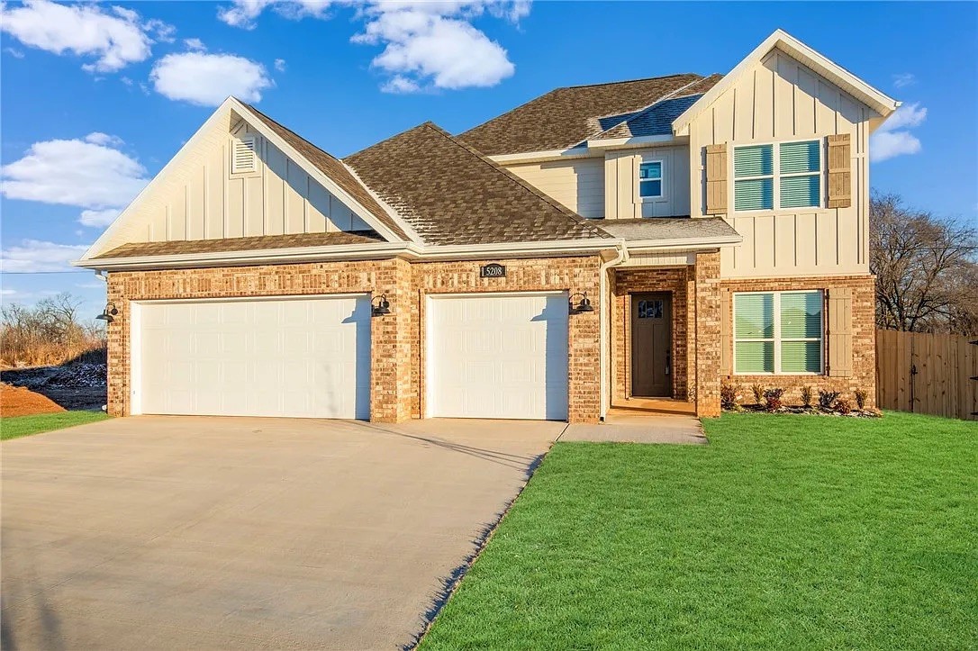 Exquisite Newer Home in Snyder Meadows. This 2024-built, thoughtfully designed 4-bed / 3-bath home (2,485 sf) features vaulted ceilings, a chef’s kitchen with quartz surfaces, and a seamless open layout. Relax in the spa-inspired primary suite, work from the main-level study, or unwind in the upstairs bonus loft. Outside, the covered patio overlooks a generous lot in a friendly, sought-after neighborhood. Located within the Bentonville school district and close to amenities, this home offers the perfect blend of suburban tranquility and convenient living. Don’t miss your chance to own an exceptional property built for today’s lifestyle.