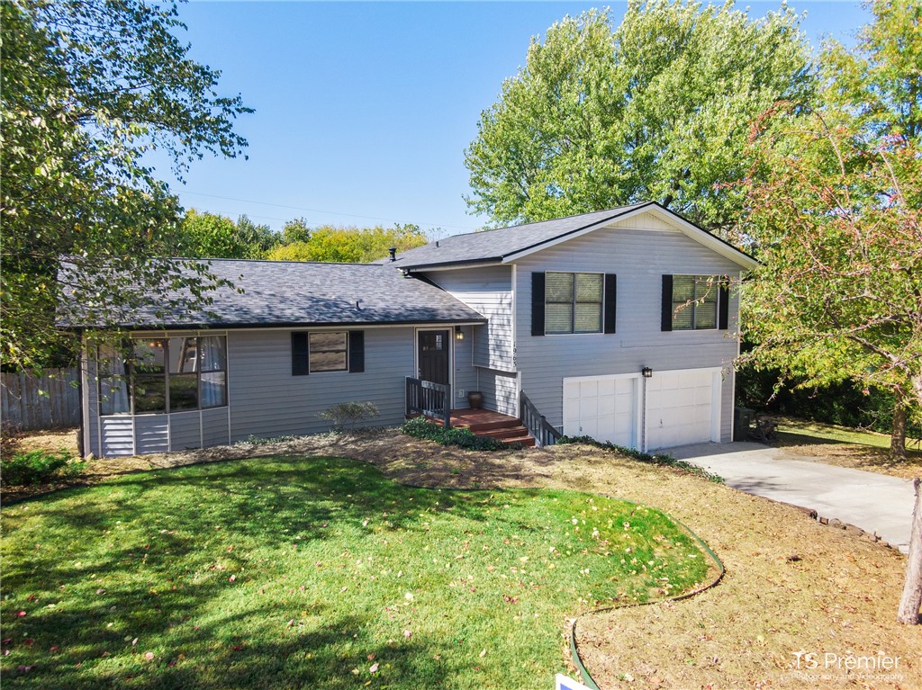 Walking distance to Root School, this classic split level has room, light, and privacy. The in-ground gunite pool will be great for friends and family, and the private yard is great for entertaining. The three-level deck is appr. 12' X 53', or 636 sf., and offers ample space for all your outdoor living and entertainment needs. The 14' X 28' Living Room offers numerous configuration options, as does the large Owner's Bedroom. The Family Room is at the pool level. Numerous planting beds will allow your inner gardener to thrive. Across the street from the new Mission Ave multi-use trail, as well as future commercial space will be great for future access. The street is on the rise, with several homes already renovated. You'll enjoy the close proximity to 2 major supermarkets, gas station, drugstore, banks, restaurants, and many small shops. Gulley Park is also a short bike ride or walk. New roof and gutters, A/C, W/H, carpet, lower deck, all exterior doors, paint. Pool and pond refurb, plus much more. Agent Owned.