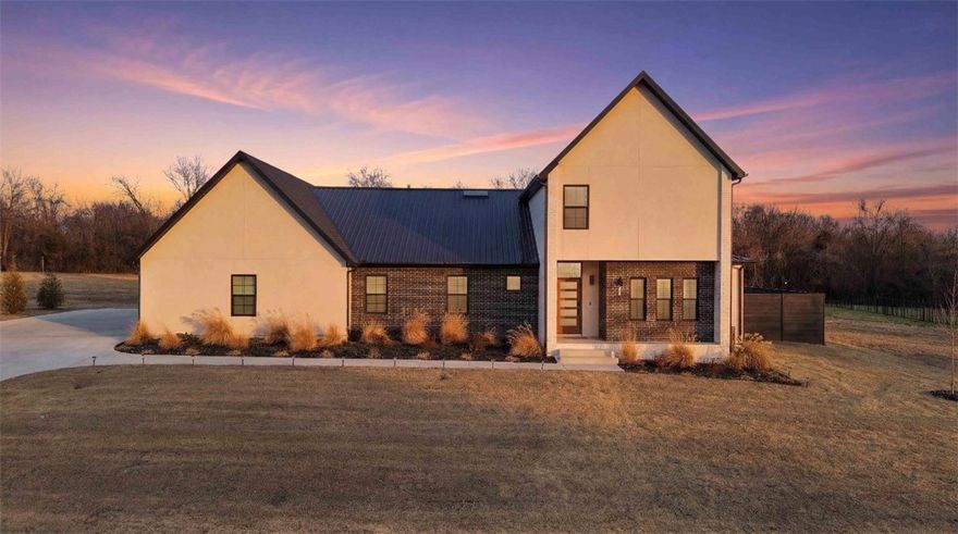 This stunning 1-acre residence offers a rare blend of refined living and natural beauty in the peaceful Healing Springs community. The Scandinavian-inspired design features 4 bedrooms, 3.5 baths, a light-filled office, loft, and oversized guest suite—ideal for visitors or multigenerational living. Soaring 20+ ft cathedral ceilings with windows that flood the open-concept living space with natural light. The chef’s kitchen offers custom maple cabinetry, quartz countertops, a 36-inch dual-fuel range, a butler’s pantry with a beverage fridge and instant hot water system. LED stair lighting and 2 electric fireplaces. The primary suite includes a spa-like bath, freestanding soaking tub, large shower, and floor-to-ceiling tile. Energy-efficient upgrades include spray foam insulation, dual-zone HVAC, and a tankless water heater. Enjoy three outdoor living areas with a gas fireplace overlooking wooded surroundings, plus an oversized 3-car garage with extra storage and EV-charging capability. Turnkey modern living awaits.