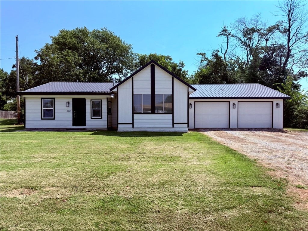 Home has open floor plan with 3 bedrooms and 2 bath. Large fenced backyard and covered patio plus attached deck. Several updates and new roof in 2022.