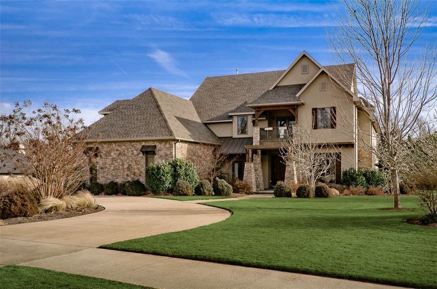 Amazing home in a Gated Community surrounded by a Robert Trent Jones, The Blessings golf course! This craftsman style home offers 5760 sqft of living space w/ features such as formal dining & office, oversized living open to Gourmet kitchen, walk in pantry, soapstone counters, beautiful alder cabinets, fabulous center island & wet bar. Stunning 5" plank walnut floors thru out downstairs, 2bonus rms plus exercise rm, downstairs media. An Entertainers dream w/ outdoor living space & gorgeous salt water pool