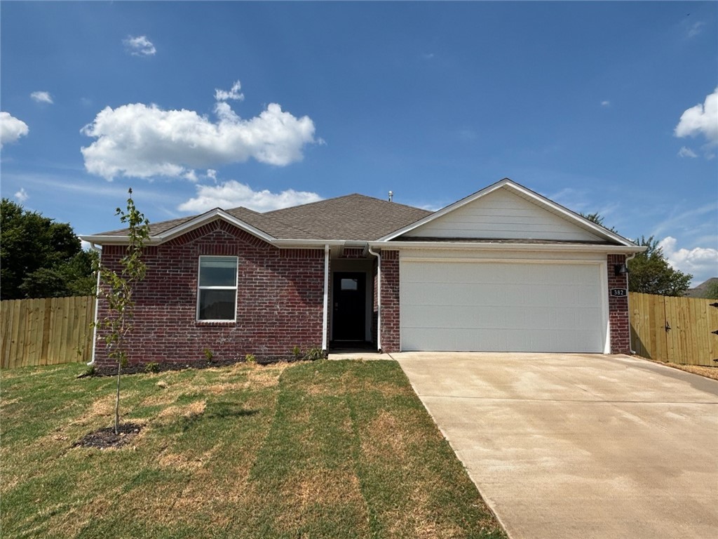 Sold before print! Beautiful Bellvue Plan in Wagon Wheel Phase 2, in Farmington, Arkansas! Each home in Wagon Wheel is meticulously crafted with attention to detail, creating a space that feels both luxurious and welcoming. From the moment you walk through the door, you'll be greeted by modern features and spacious a layout that caters to every lifestyle. Our homes boast premium finishes and thoughtful designs, ensuring that you'll be stepping inside your own personal oasis. These homes will be complete with LVP flooring throughout and wood shelving in all closets, pantry and utility room. The kitchen will have quartz kitchen counters, 36-inch cabinets, and stainless-steel appliances! Home will have a Garage Door Opener. Primary bath will have quartz countertops, double sinks, and an oversized walk-in shower. Each home comes with 4-sided brick with Hardie Ā® per plan. Taxes and Parcel TBD.