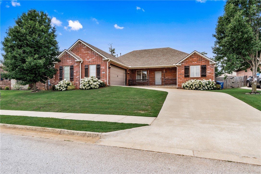 Welcome to your dream home in the desirable North Fork subdivision! This spacious retreat offers a fantastic layout designed for comfort and style. Featuring a large kitchen with a cozy hearth room perfect for entertaining, cathedral ceilings, and three bedrooms, including a master suite with his and hers closets. With 2.5 bathrooms and plenty of storage throughout, this home is as functional as it is beautiful. Enjoy the outdoors with a private backyard, deck, and pergola, ideal for relaxing or hosting gatherings. Additional perks include a split floorplan, new carpet being installed, and a plaza-style oversized garage. Don’t miss the inviting front porch, perfect for enjoying the peaceful surroundings. Schedule your showing today!
