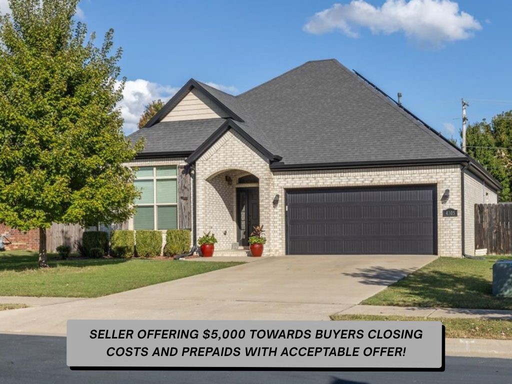 Situated in the highly sought-after Cornerstone Ridge community of Bentonville, this exceptional home perfectly blends sophistication, comfort, and style. Ideally located just minutes from Walmart Headquarters, Coler Mountain Bike Preserve, and vibrant Downtown Bentonville, with easy access to I-49 only four miles away. Featuring an open and inviting floor plan, the home showcases a beautifully designed kitchen with a spacious center island, abundant cabinetry, stainless steel appliances, and a gas range. The bright living area highlights a brick gas fireplace, crown molding, and elegant engineered hardwood flooring. The primary suite offers a private retreat complete with a spa-inspired bath featuring dual vanities, a jetted tub, a walk-in shower, and a generous walk-in closet. A versatile bonus room provides flexibility for a fourth bedroom, home office, or playroom. Enjoy outdoor living on the covered patio and extended wood deck, perfect for relaxing evenings or entertaining guests.