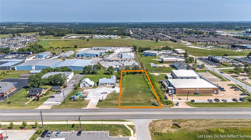 Prime commercial opportunity on Hwy 412 in Tontitown! This 0.82-acre parcel offers excellent road frontage, high traffic visibility, and unbeatable accessibility in one of the area’s fastest-growing corridors. The lot’s size and layout make it ideal for a wide range of business uses, from retail or office space to service-oriented development. With its strategic location just minutes from major hubs, this property is perfectly positioned for growth and success. Don’t miss your chance to secure a valuable piece of commercial real estate in a high-demand location