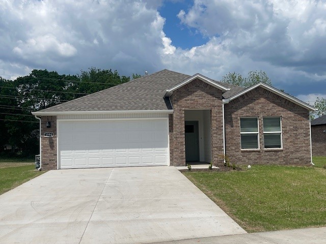Charming Cali Plan in Nature Walk, located in Springdale. These brand-new homes will be 4-sided Brick! Living room will showcase a beautiful and modern Electric Fireplace with Poplar Mantle. Homes will have LVP and Carpet. Kitchen will have 36-inch cabinets, lovely appliances and quartz countertops and tile backsplash. Ceiling fan in the living room. Primary bedroom has a fabulous en suite, dual sinks, with an oversized walk-in shower with tiled walls and elongated commode. LED lighting throughout. High efficiency AC with programmable Wi-Fi thermostat. Front, side and PARTIAL back sod only. Come find your dream home today! Taxes and Parcel TBD. Garage Door Opener!