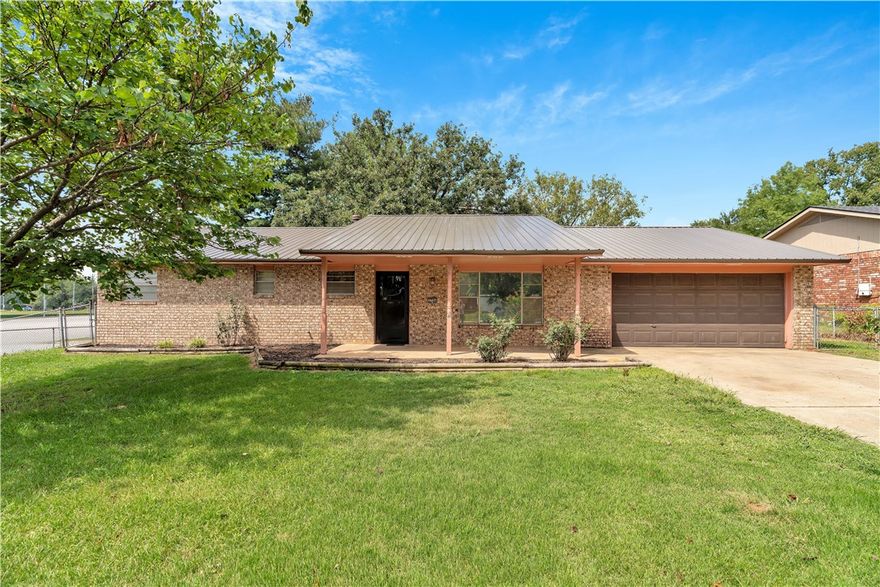 Welcome home to this spacious floor plan with multiple living areas. All brick 3 bedroom 2 bath home has been well maintained and has a new roof, HVAC, oven, flooring & hot water heater that is 1 year old. You will love the large, fenced backyard with easy access to Tyson Park which has so much to offer. Schedule a showing to see the full potential to make this house a home.