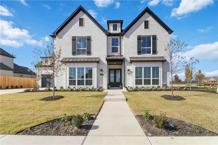Exceptional New Construction in the highly sought-after Evening Star Subdivision. This upscale 4BR/3BA home showcases top-of-the- line craftsmanship and designer finishes throughout. The open concept layout connects the living, dining and kitchen areas, creating an inviting space perfect for both entertaining and everyday living. Enjoy peaceful pond views with fountains and no neighbors behind, offering rare privacy and a serene setting. Features include custom cabinetry, quartz countertops, elegant lighting, and premium fixtures. Ideally located in a prime Bentonville location, just minutes from shopping, dining, trails and top-rated Bentonville schools. Experience modern elegance and refined living in one of Northwest Arkansas's most desirable neighborhoods.