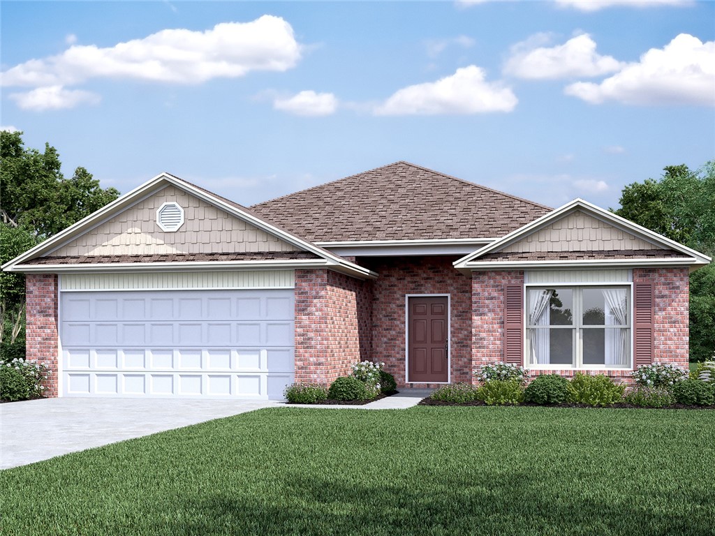 The lovely rc raleigh plan is loaded with curb appeal with its inviting covered front porch and attractive front yard landscaping. This home features an open floor plan with 4 bedrooms, 2 bathrooms, an expansive living area, a stunning dining area, and a gorgeous kitchen fully equipped with energy-efficient appliances, an island, and a spacious pantry perfect for large families or the adventurous home chef.