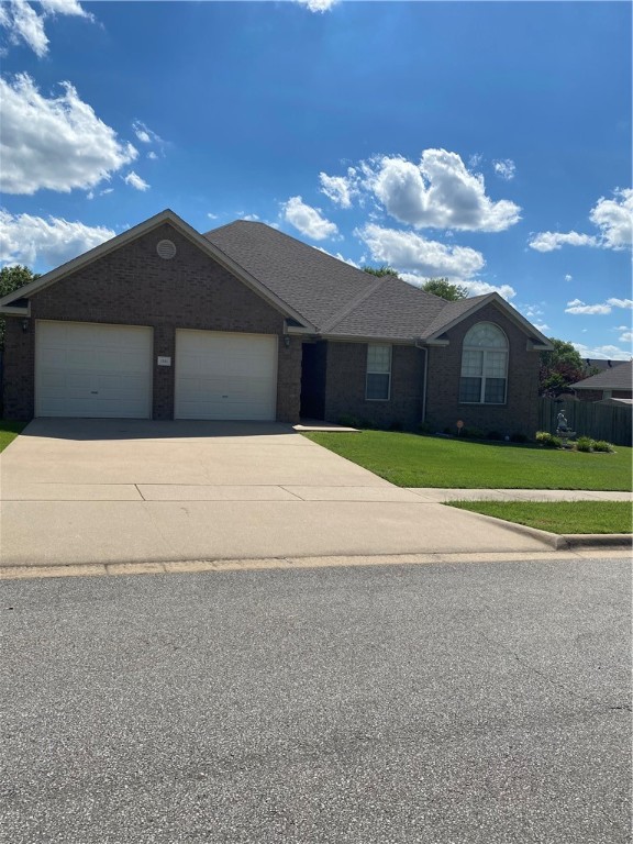 Beautiful home in Stonebridge Meadows on the east side of Fayetteville. New HVAC, Water Heater, Stainless Steel Appliances and Roof within last 2 years. New wood flooring last year and carpet in bedrooms. Ceramic tile in wet areas, Marble Kitchen Counters and Fireplace Surround. Ceiling Fans in all rooms. Central VAC, Gas Log Fireplace, Oversized Covered Patio, Oversized garage and Large, Flat Privacy Fenced Backyard. HUGE Master Suite with extra Large Whirlpool Tub, Separate Shower and His and Hers Closets. Double sinks in both bathrooms. Separate Laundry Room with Utility Sink. Everything like new!!